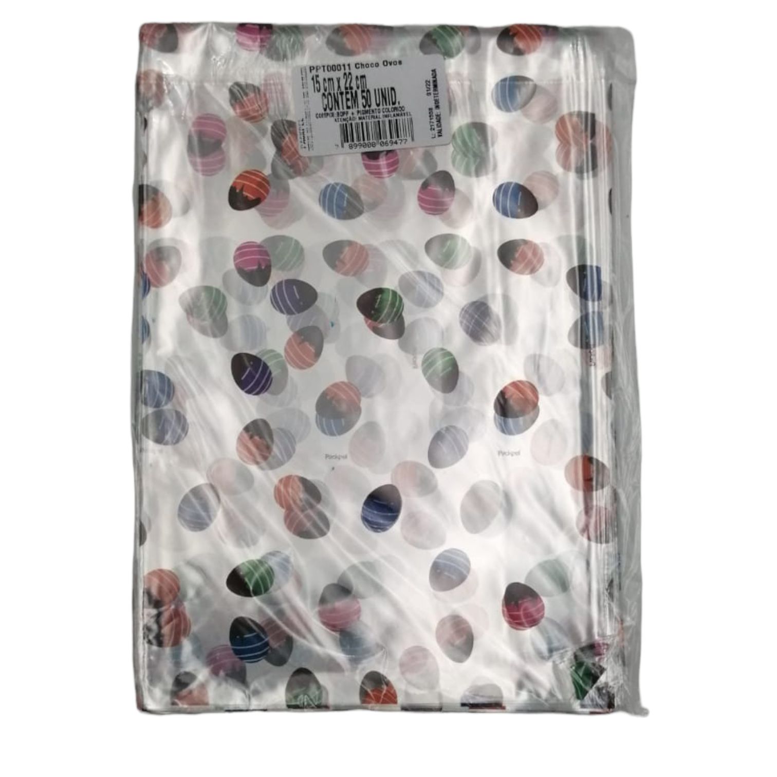 Bolsa Pascua Diseno 15x22 Las 50