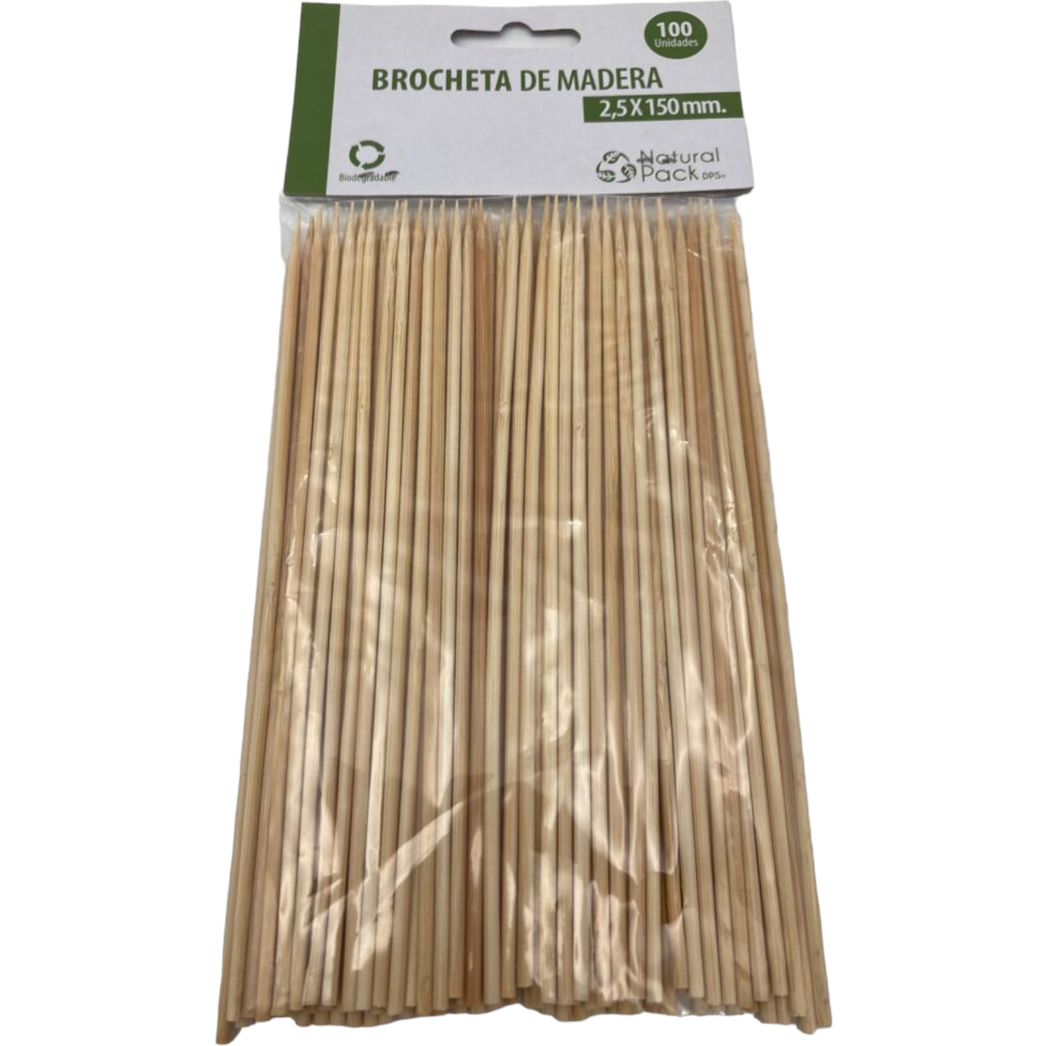 Brochetas Coctel 15cm X90