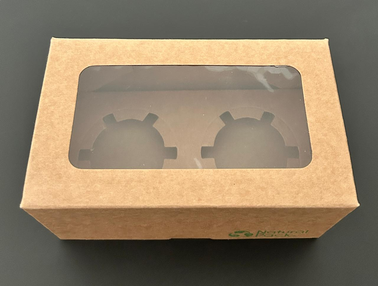 Caja  Kraf Pequena Con Ventana