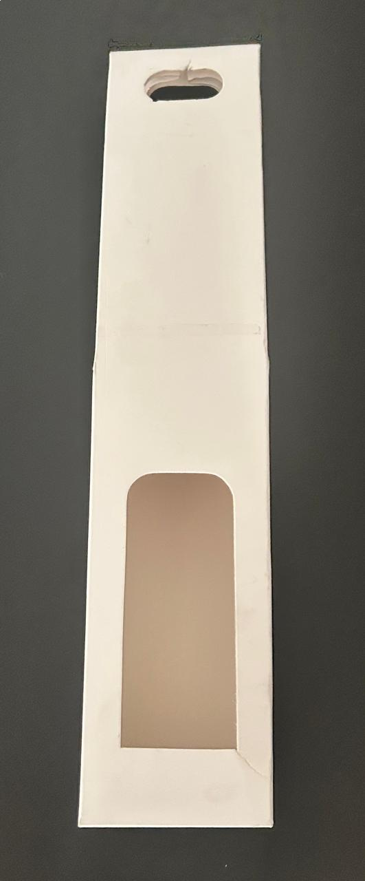 Caja Blanca Botella