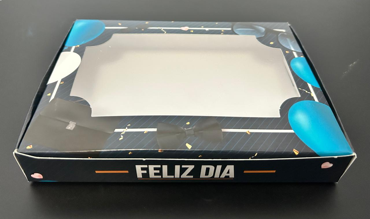 Caja Dia Padre  6 Alfajores
