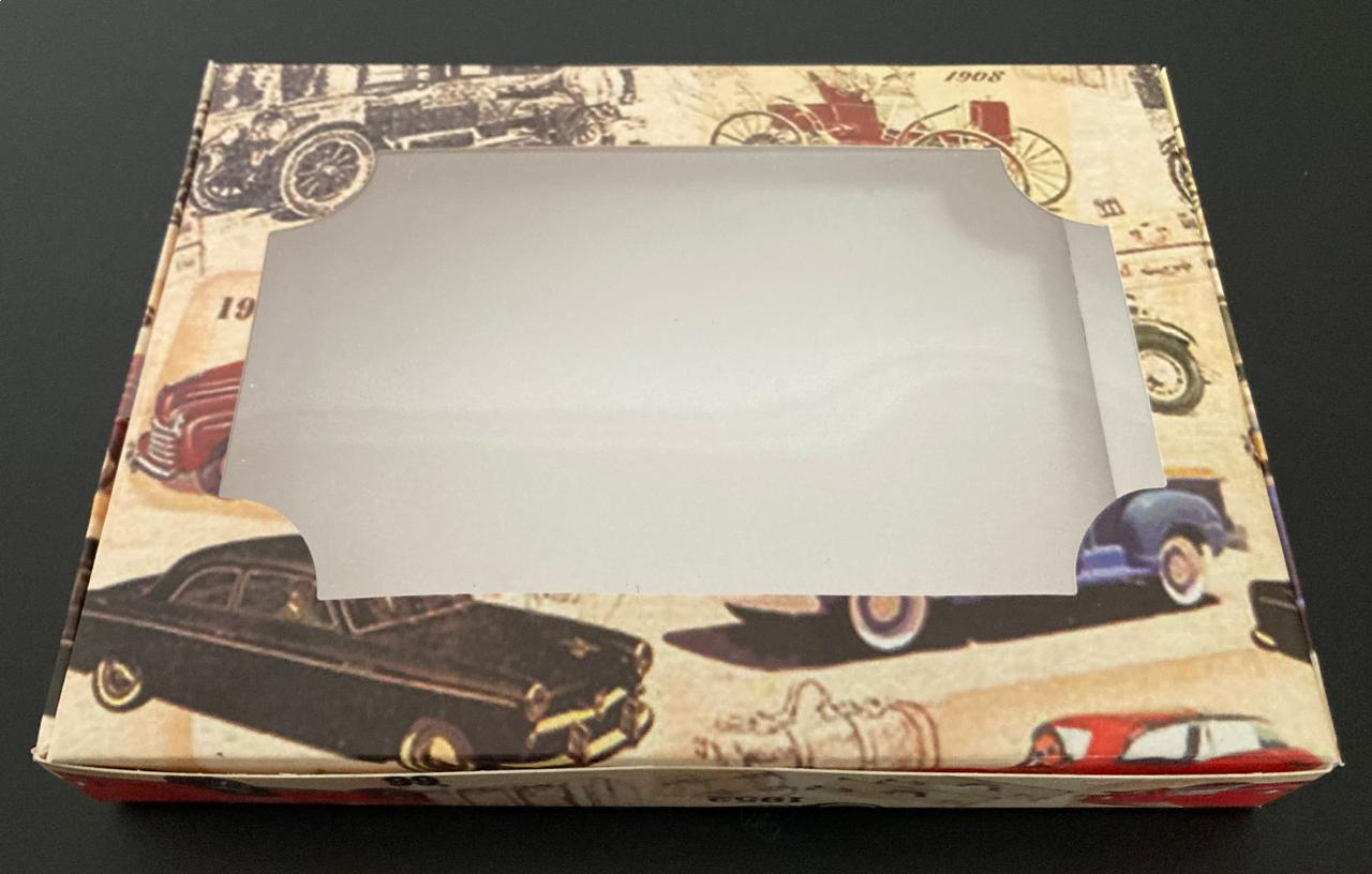 Caja Dia Padre Autos 6 Alfajores