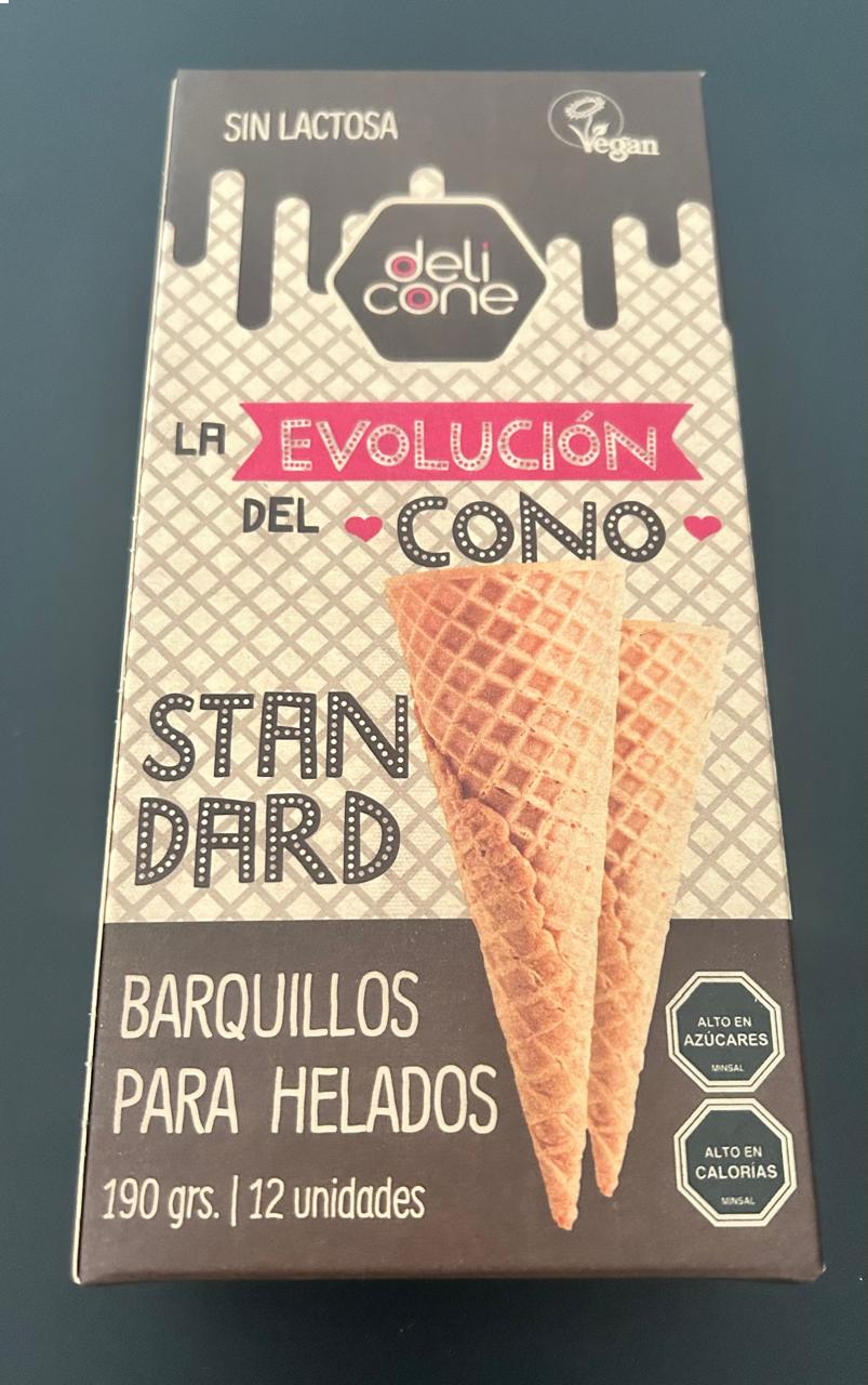 Cono Helado Standart 12 Unidades
