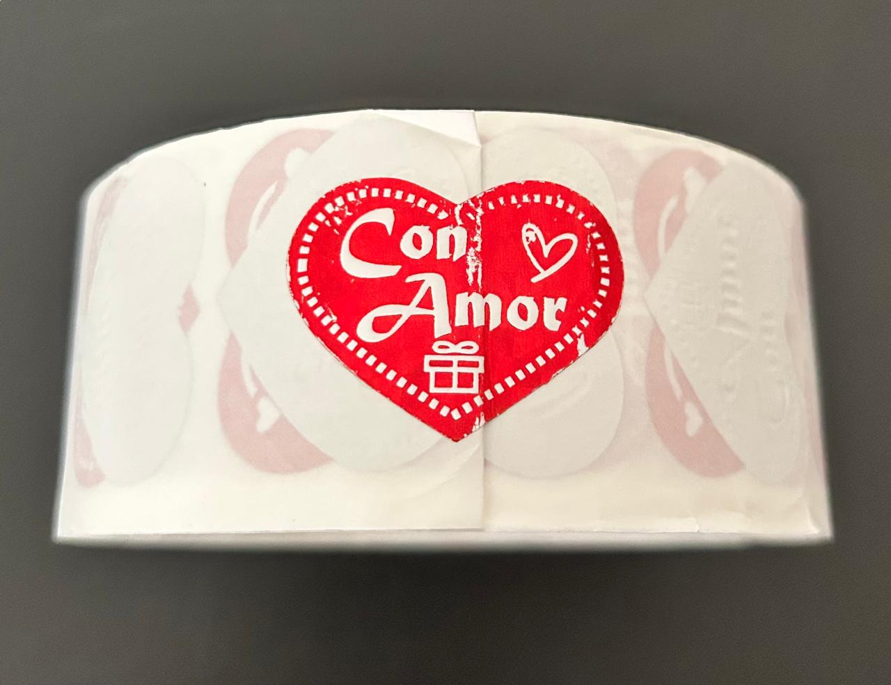 Etiqueta Con Amor