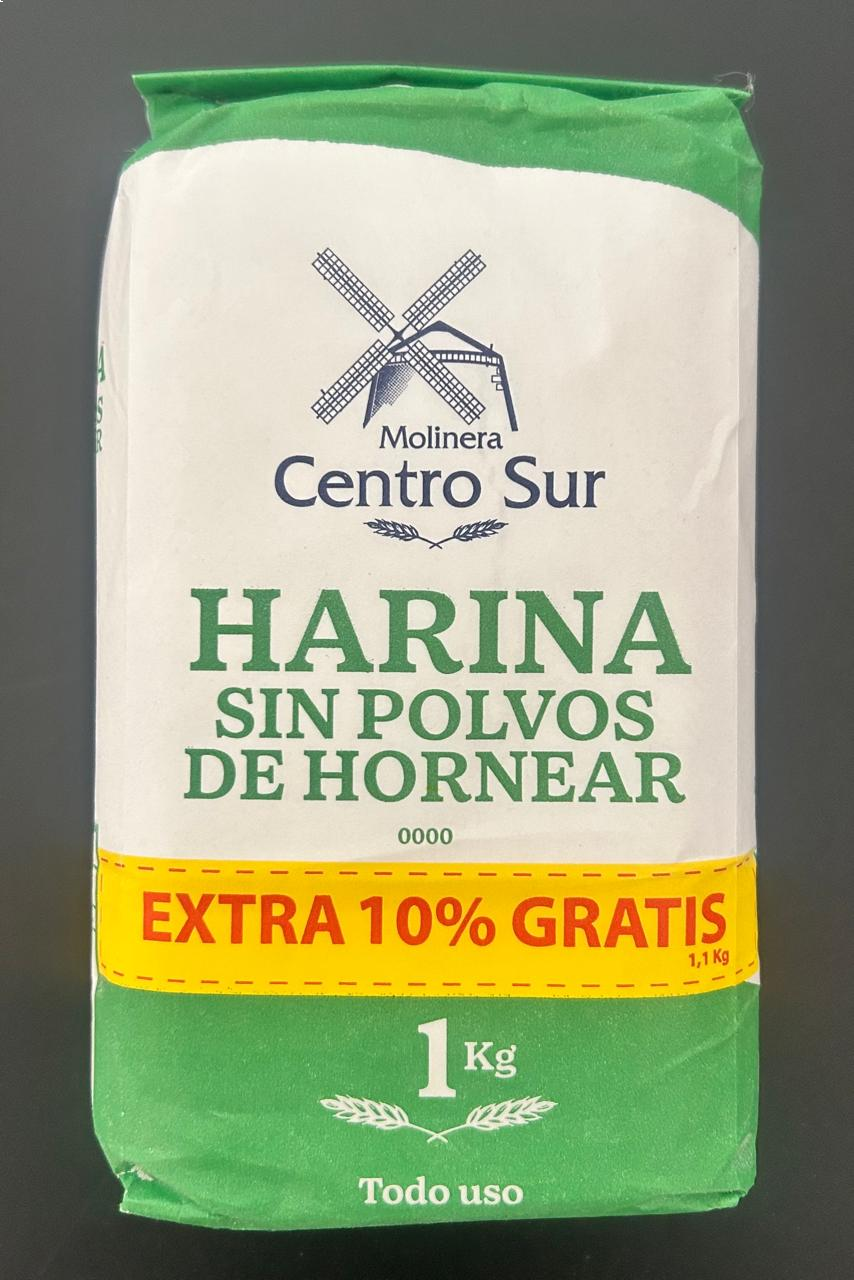 Harina Todo Uso Sin Polvo 1 Kilo