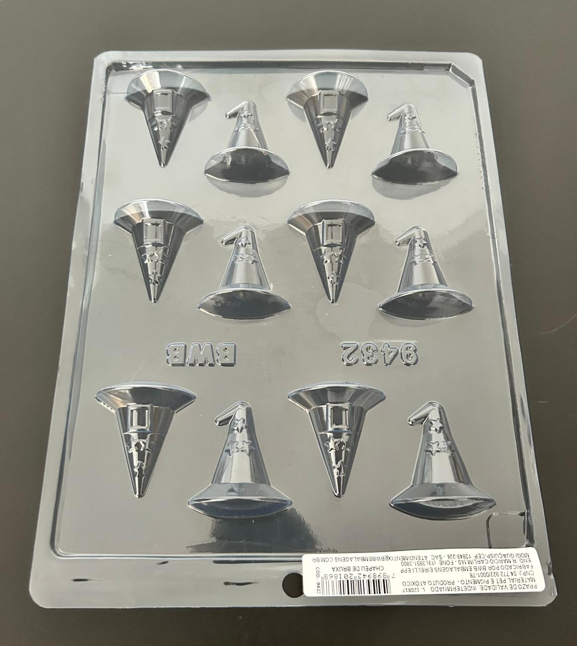 Molde Chocolate Gorro Bruja