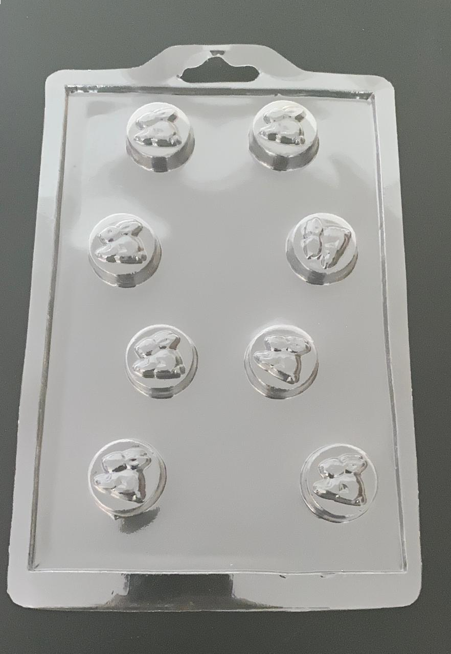 Molde Chocolate Pascua Monedas Conejo