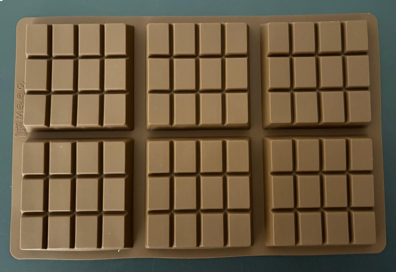 Molde Chocolate Silicona Barra 52418