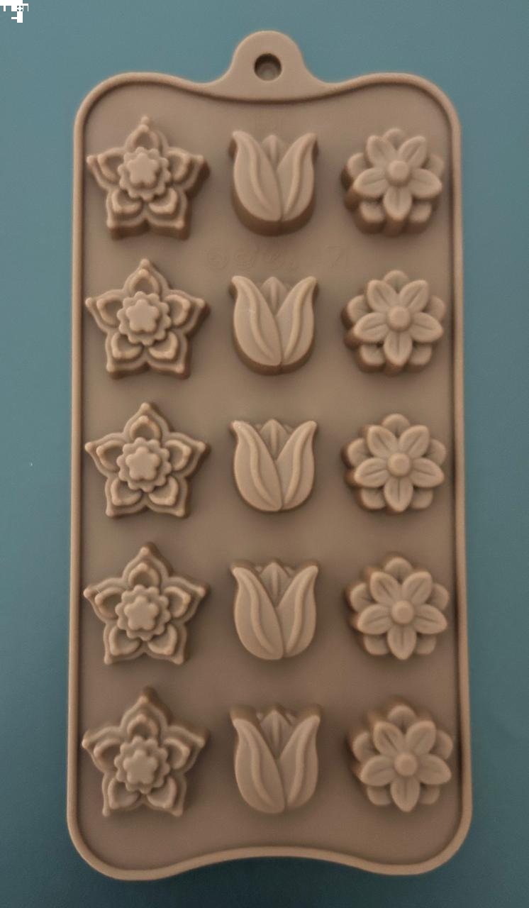 Molde Chocolate Silicona Flor  46340