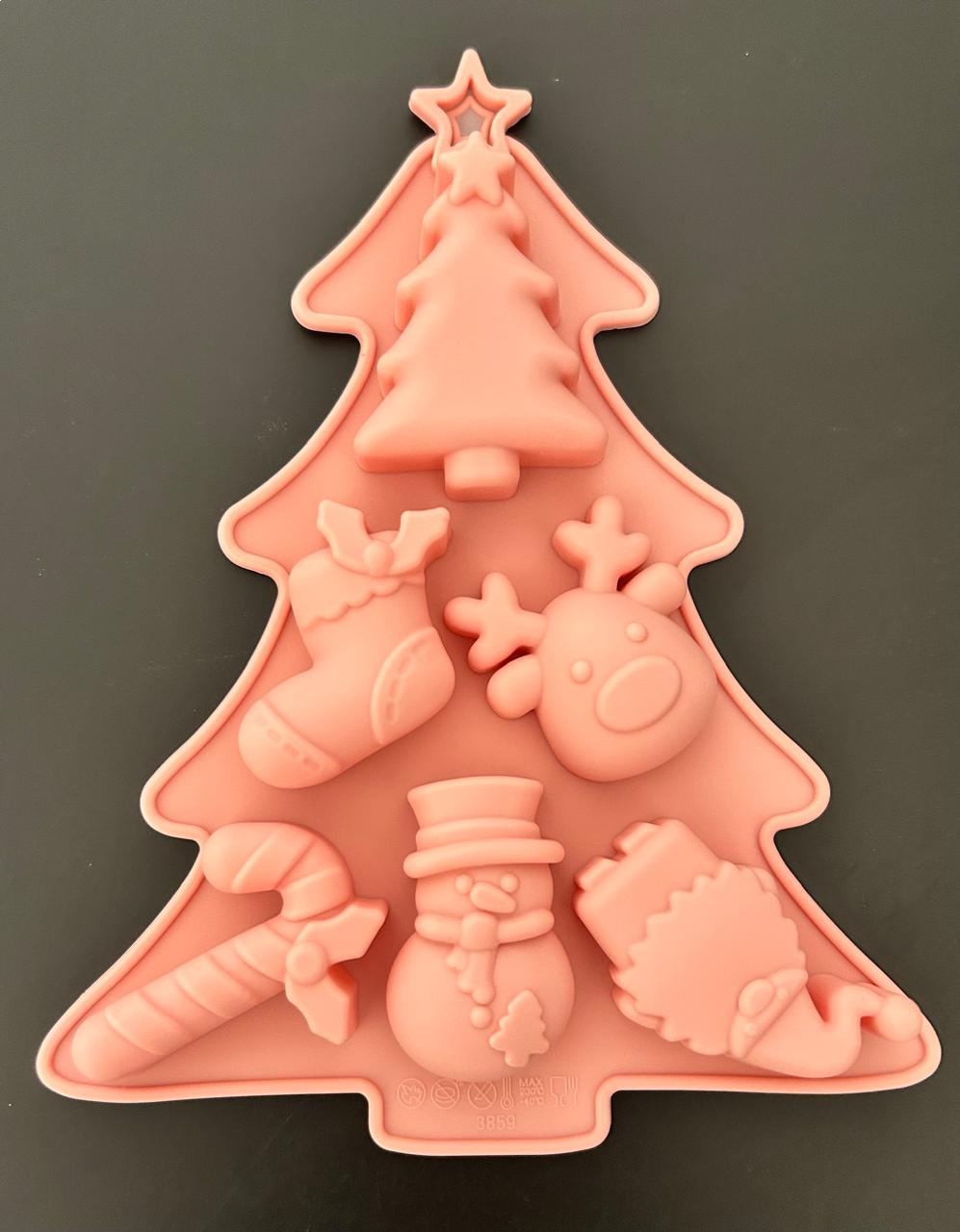 Molde Silicona Chocolate Pino 46597