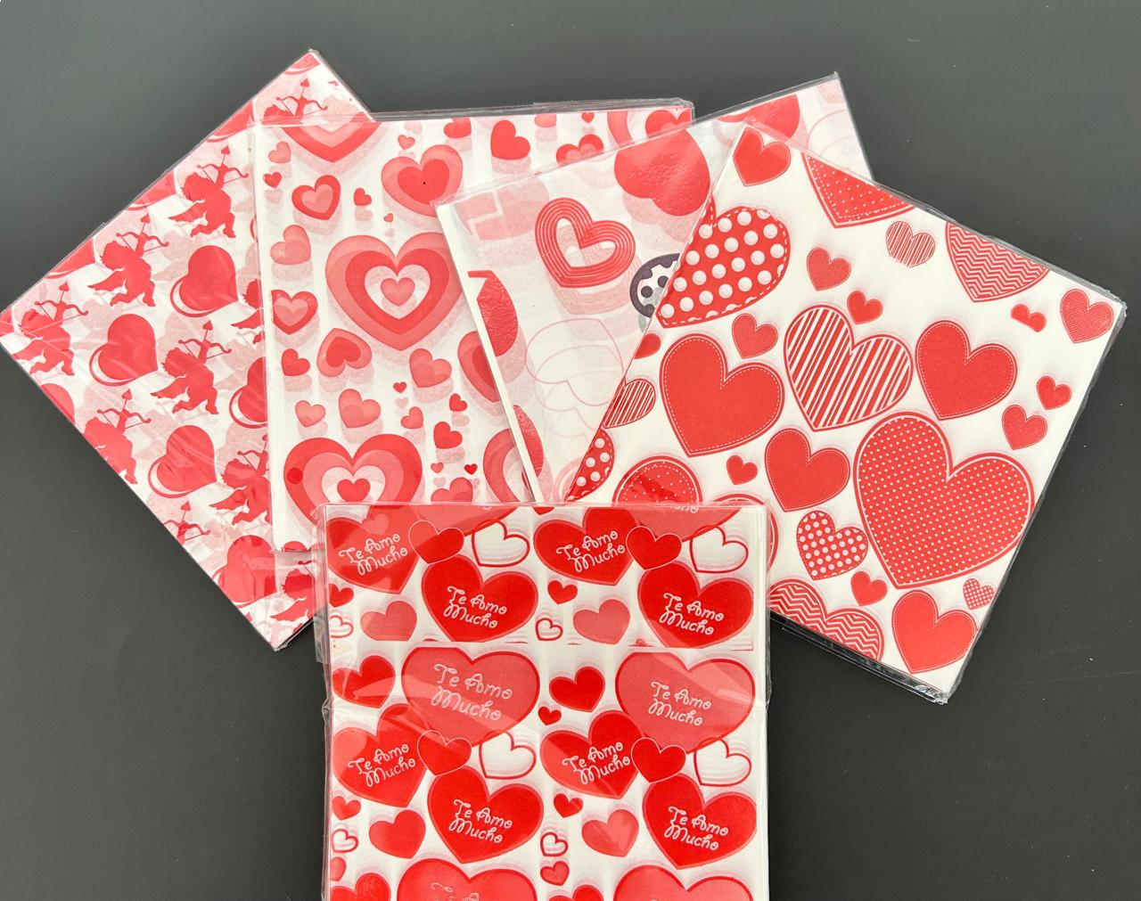 Papel Alfajor Enamorados X100