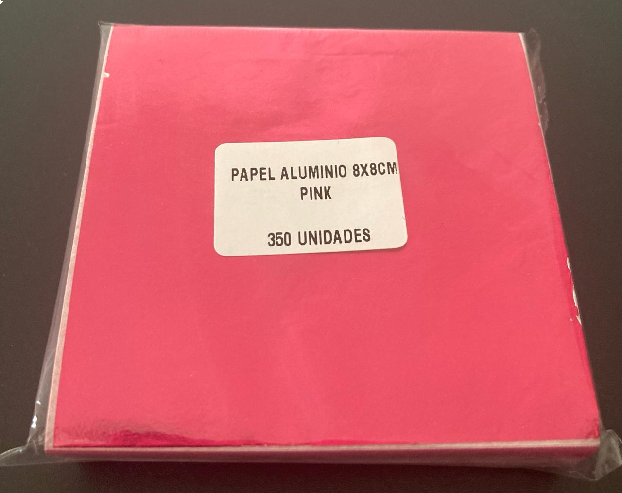 Papel Chocolate Fucsia 8x8 350 Unidades