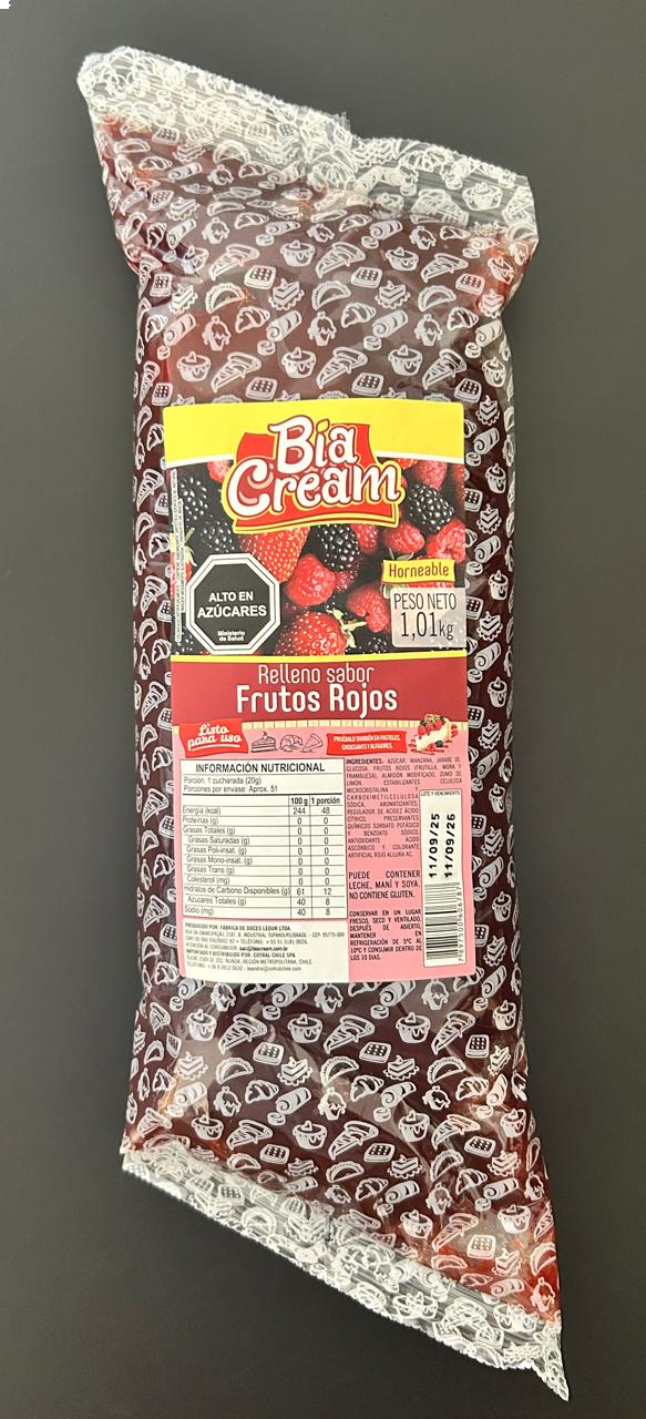 Relleno Frutos Rojos Horneables 1 Kilo