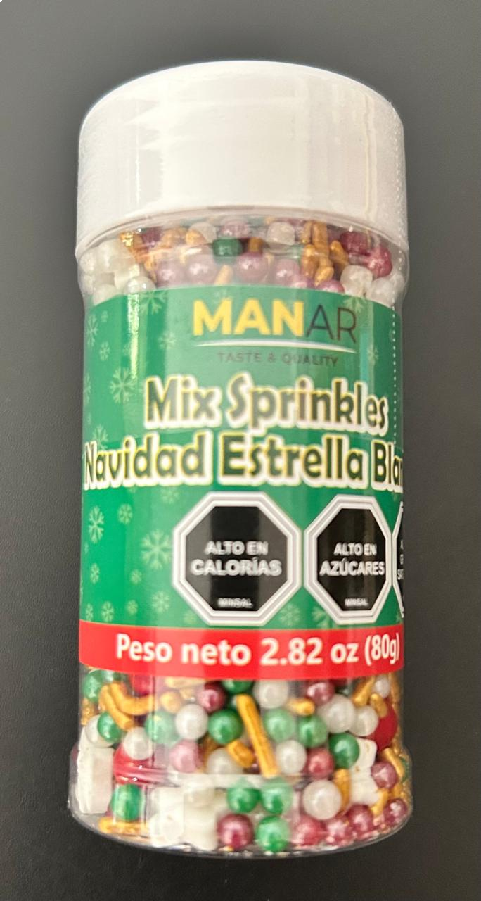 Sprinkles Estrella Blanca 80 Grs