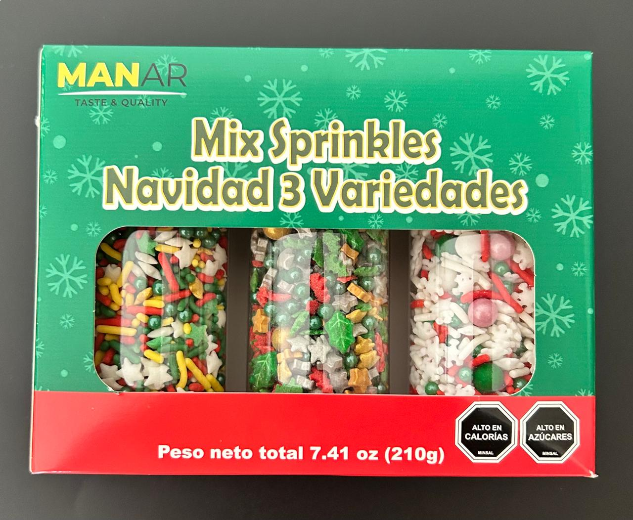 Sprinkles Navidad X3 Variedades