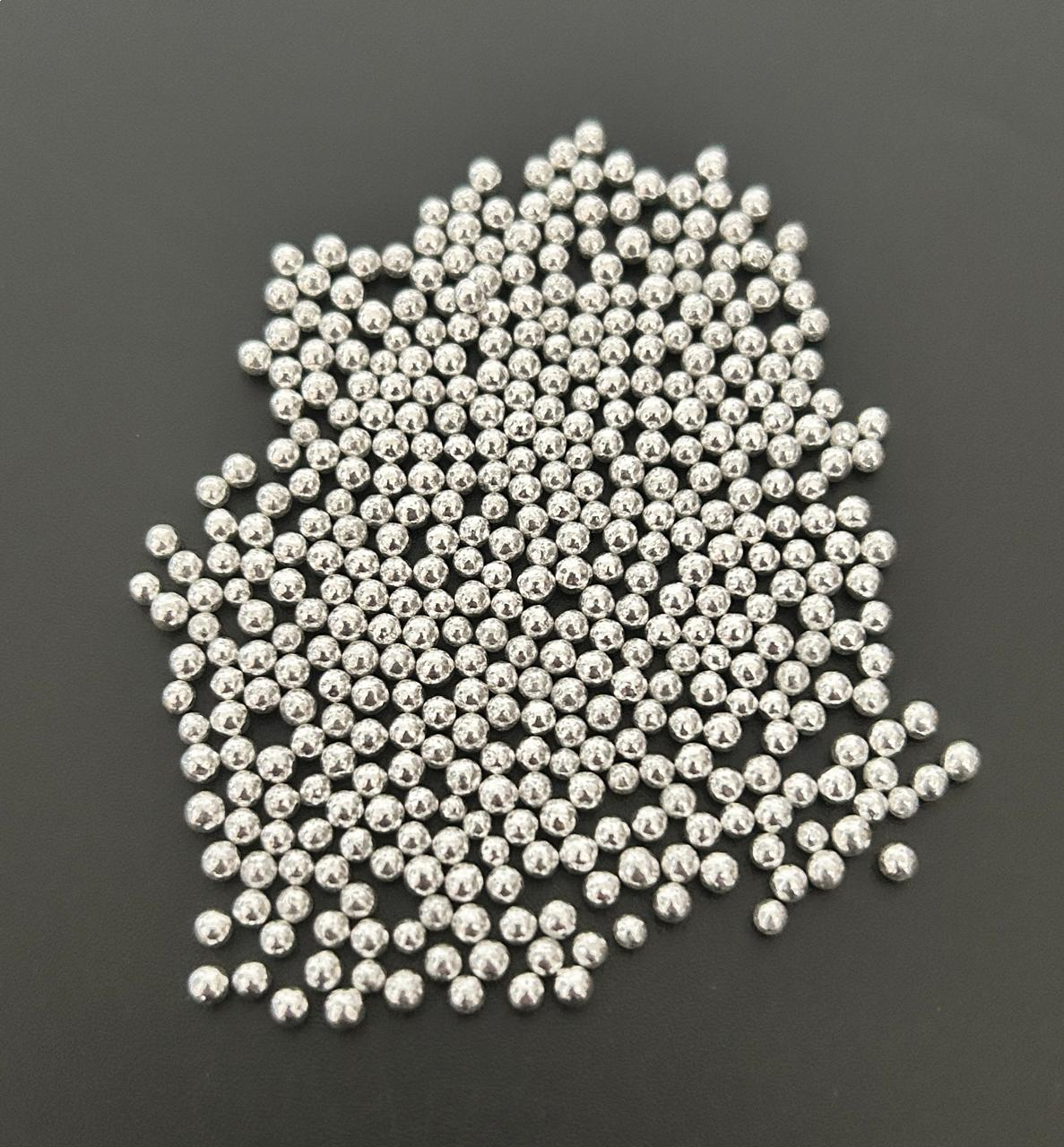 Sprinkles Plata 2mm 50 Grs
