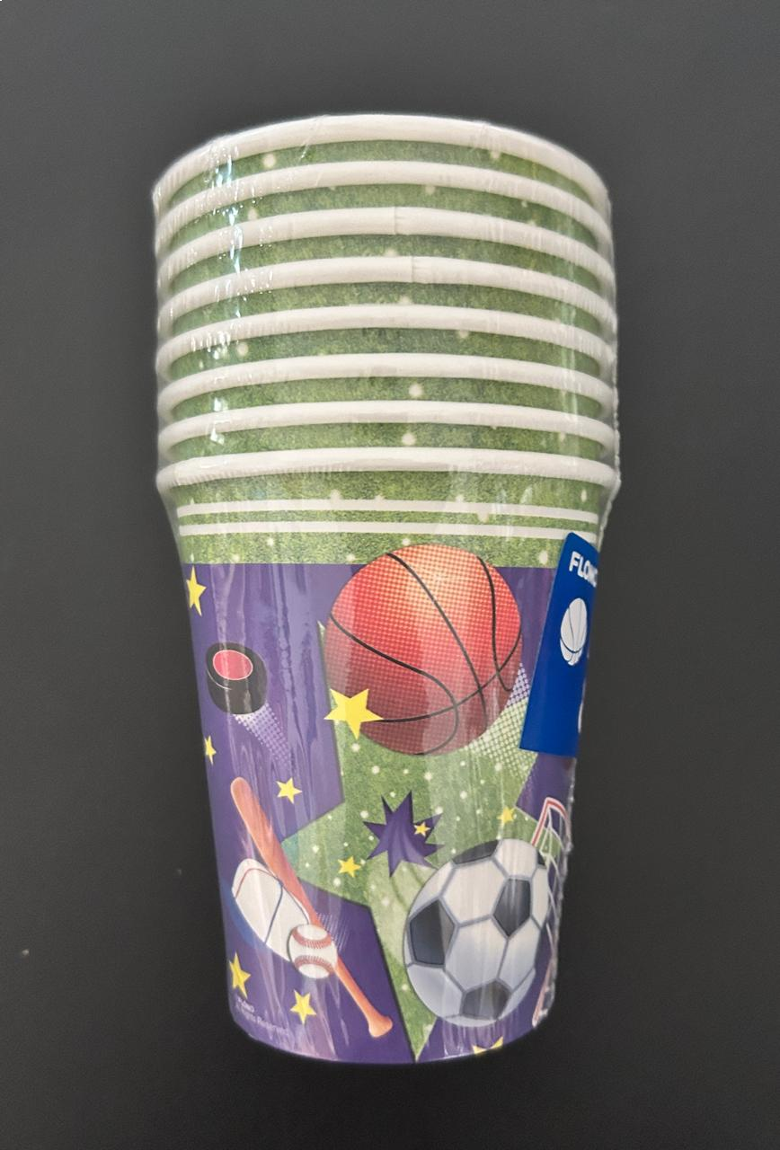 Vaso Azul 8 Unidades